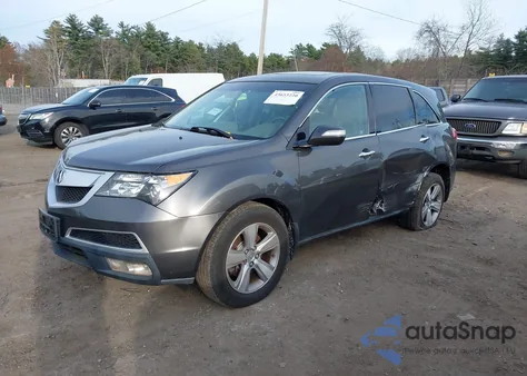2012 Acura Mdx Technology Package из США, поврежденный, VIN 2HNYD2H40CH518775
